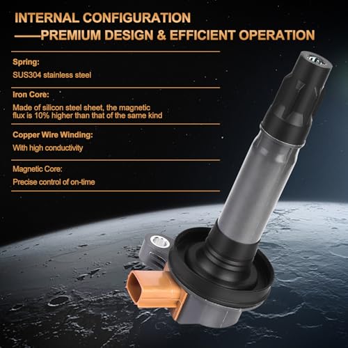 Image of Ignition Coil Pack for Ford for F150 Explorer for Lincoln Navigator MKS MKT