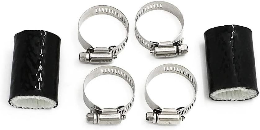 Cosmoska exhaust pipe clamps For Yamaha Banshee YZF350 YFS200 Raptor Blaster KX80 KX125 KX250 CR80 CR125 CR250 CR450 TRX250R CR KX RM FMF DG Quads Dirt Bikes Exhaust Coupling Clamp