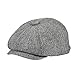 Thereisno Vintage Duckbill Cap Stylish Children Hat Retro Paperboys Cap Fashionable Hat Comfortable Wearing for Babies & Toddlers Black, Head circumference:50-52cm