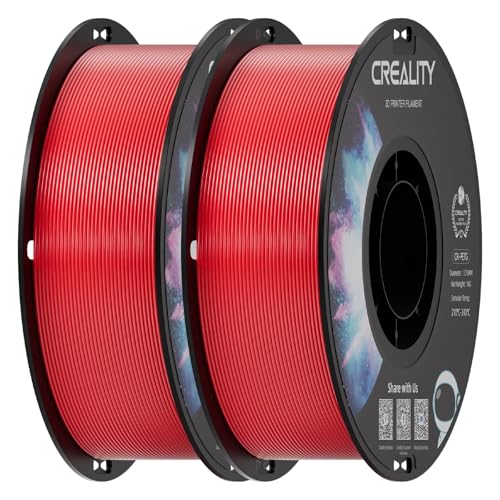 Image of Creality PETG 3D Printer Filament 2 kg, Excellent Toughness High Precision, Odorless Non-Toxic Moistureproof, Glossy PETG Filament 1.75mm for 3D Printer