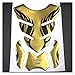 XIAOZHIWEN Tarif de Carburant Moto Stickers de Protection Éponge Soft Stickers en Plastique Souple pour Yamaha Universal (Color : Gold)