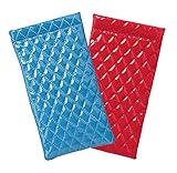 2 Pack Spring Top Eyeglass Case For Men & Women, Squeeze Top Case, Asst. Styles