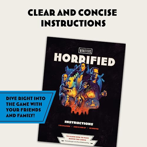 Ravensburger Horrified: Universal Monsters Strategy Board Game for Ages 10 & Up (60001836)