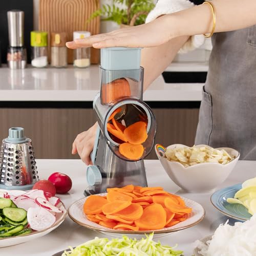 Cortadora manual giratoria para verduras Mekalero miniatura 6