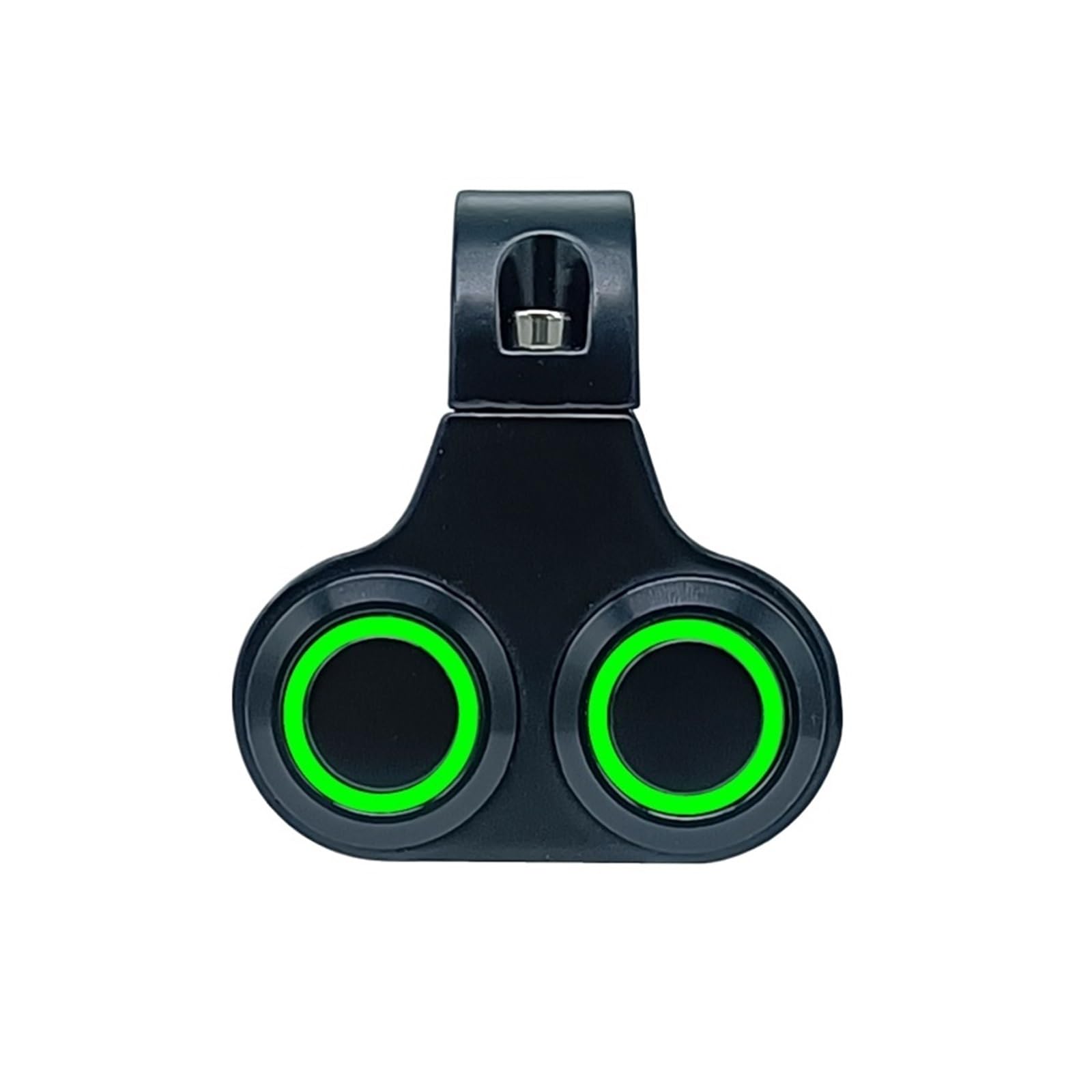 Double Bouton Moto LED Tête Antibrouillard Interrupteur Contrôleur Direction Clignotant Lampe Marche-arrêt Moto Interrupteur Guidon Bouton Guidon Moto Marche