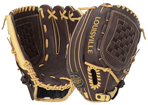 Louisville Slugger Omaha Select Mitt, Left, Brown, 12"
