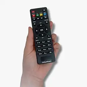 Controle Remoto TVBOX Aquário STV-2000 Conversor de TV Substitui MOdelo Original
