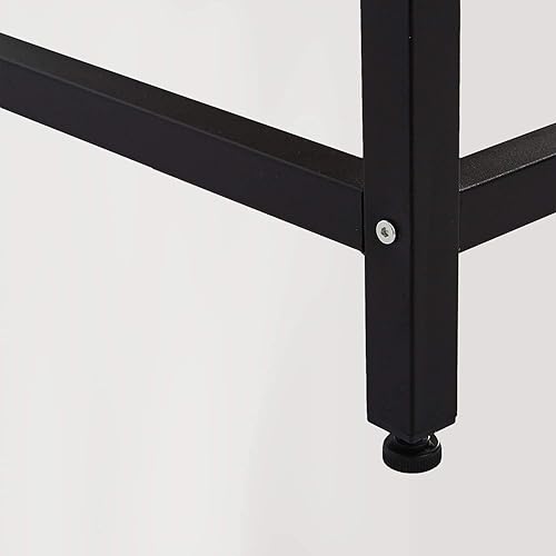 Miniatura 12 de Escritorio de computadora en forma de L de 55 pulgadas que ahorra espacio para juegos, oficina en casa, estudio, mesa de escritura, estación de