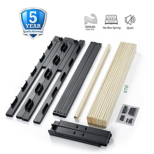 Noah Megatron Twin Xl Bed Frame 16 Inch, Heavy Duty Bed Frame With Wooden Slats, 16 Inch Mattress Foundation/No Box Spring Needed (Twin Xl) #TOP5