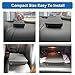 External CD Player for Car via USB Radio Connection,Vehicle Portable CD Player for Android Navigation/TV/PC with USB Plug and Play