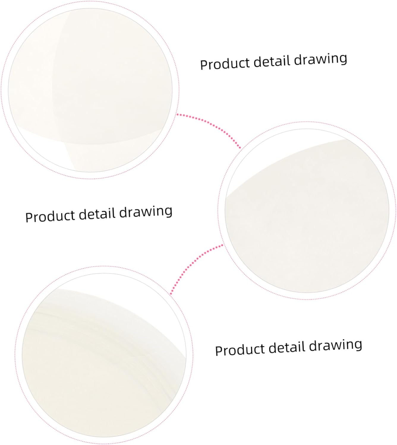 Happyyami 500pcs Non Stick Parchment Paper for Baking Kitchen Supplies Oil for Air Fryer Microwave and Freezer Use