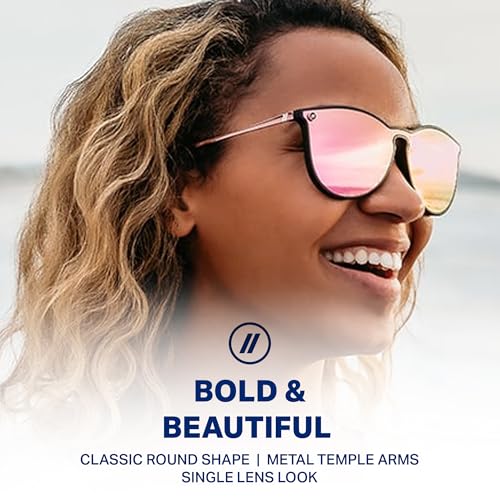 Image of Blenders Eyewear North Park X2 - Polarized Sunglasses - Classic Shape, Mixed Metal Frame - 100% UV Protection