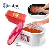 Boston Tech BE106-A Czysty wosk parafinowy 3 kg. 6 bloków 450g C/u. Idealny do każdej kąpieli parafinowej. Zastosowanie terapeutyczne i estetyczne. 4 różne dostępne aromaty (Pomarańczowy)