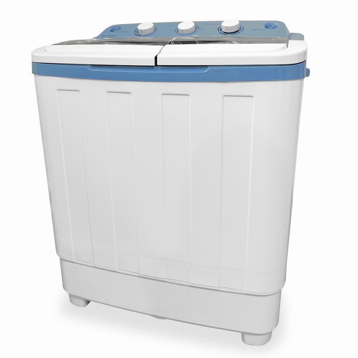 Tangarus Lavadora Centrifugadora Portátil Ibiza 5,5Kg - Compacta, Eficiente y Sin Instalación Previa para Tus Aventuras y Uso Diario