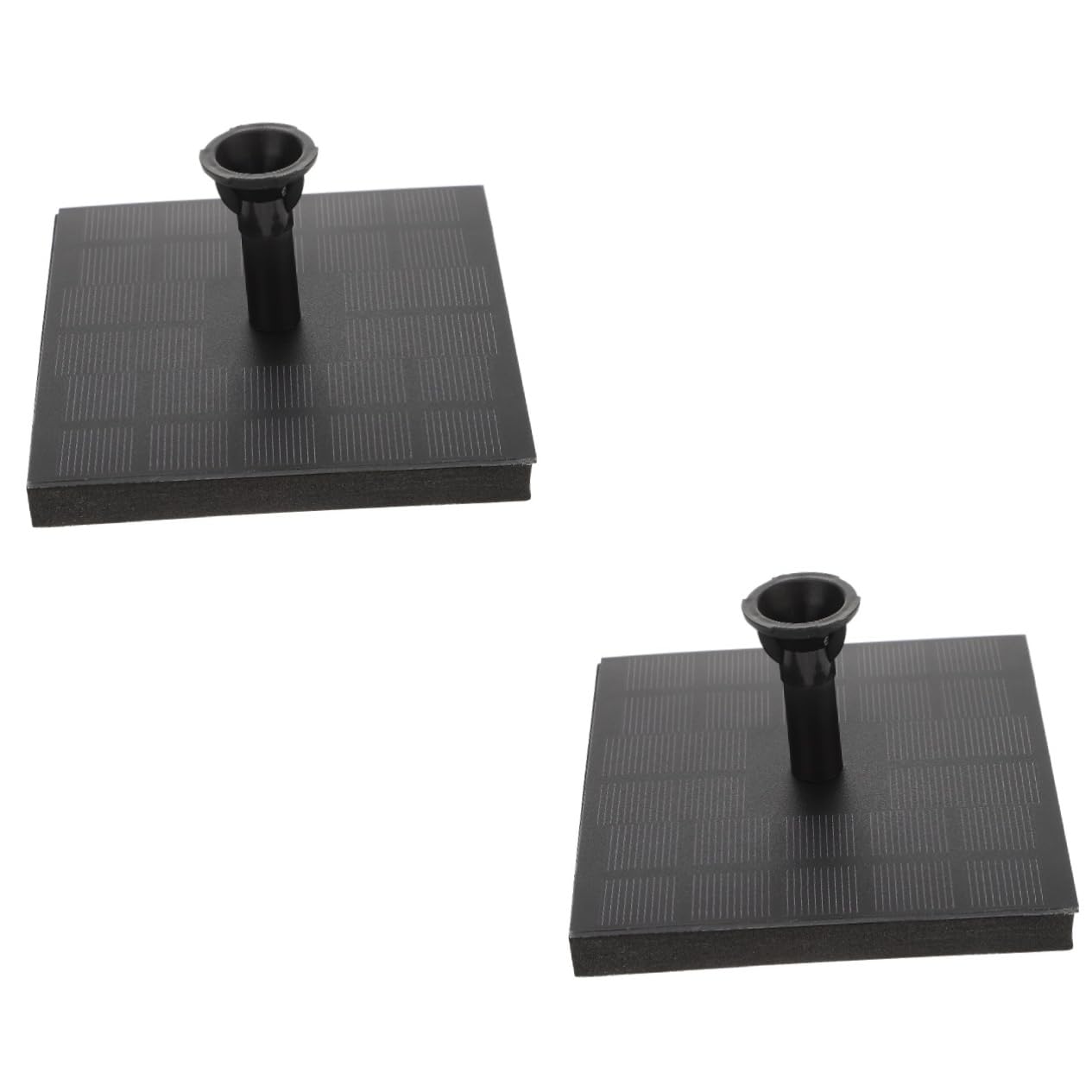 POPETPOP 2 Pezzi Pompa Solare Automatica Per Giardino Esterno Attraente Bagno Per Uccelli Materiale Robusto