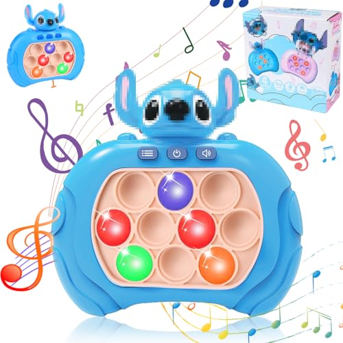 Puzzle Pop jogos interativos, Pop It eletrónico, Pop it Sensory Fidget brinquedos, jogo de bolhas de impulso rápido, brinquedo Pop It eletrónico, Push Pop Bubble Fidget Toy, para crianças e adultos