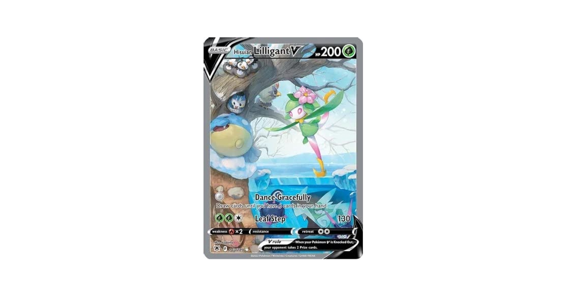Amazon.com: Hisuian Lilligant V - 163/189 - Ultra Rare