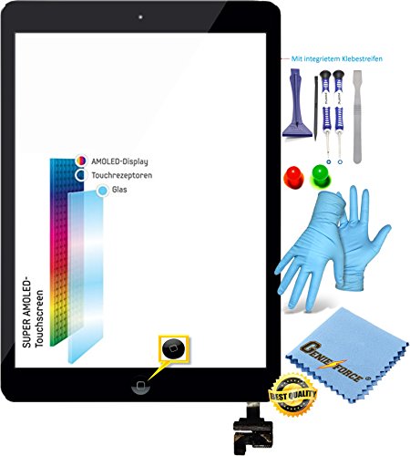 Écran tactile iPad mini cassé résolu avec cette vitre noire et kit