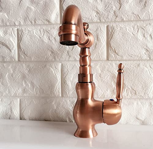 Mitigeur de lavabo monotrou pivotant pour simplifier le nettoyage
