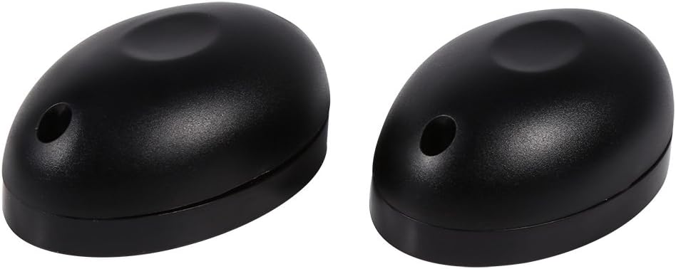 1Pair 20m Single Beam Photoelectric Detector Infrared Sensor, Egg Shaped Photoelectric Infrared Detector, Active IR Sensor Alarm for Home Door Security