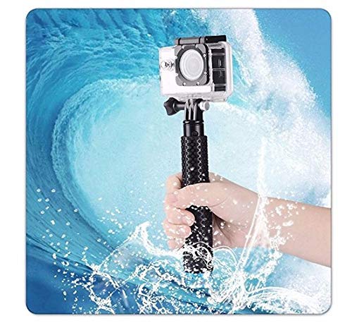 Bastão Retrátil Prova D'água 19-49cm para GoPro Hero SJCam Xiaomi - Azul