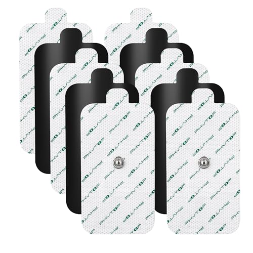 Tens Electrodes pour Electrostimulateur 5x10 cm avec Connecteur de 3,5 mm, Patch Electrostimulation...