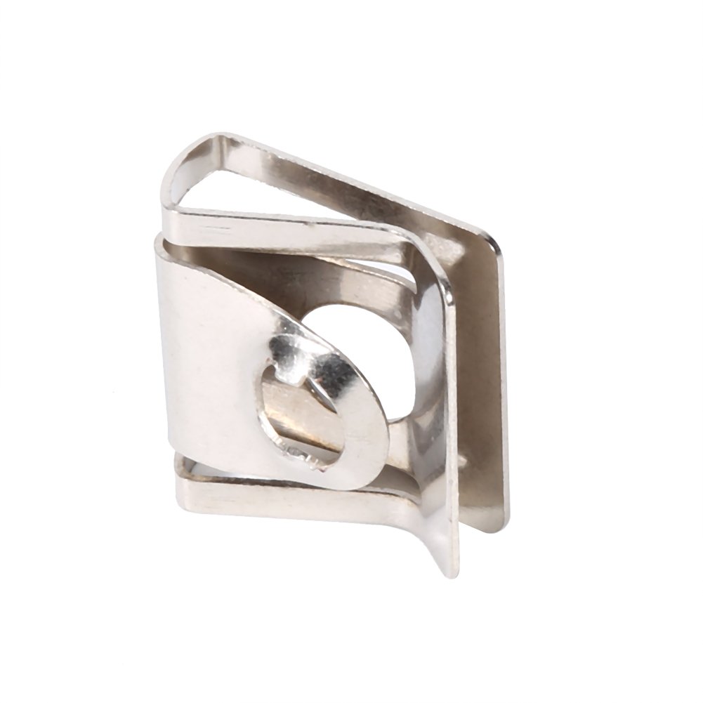 Vis Sous Couvercle Moteur, Clips Métalliques pour Sous-plateau, Clips Robustes en Acier au Manganèse, Vis B5 I