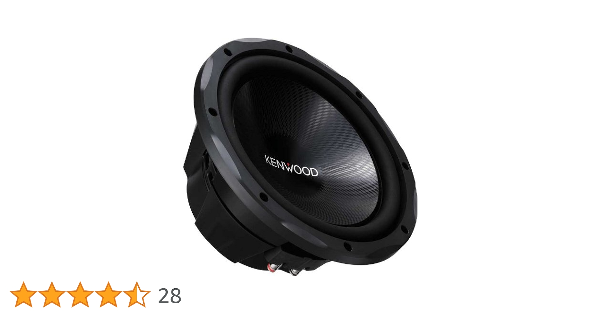 Kenwood KFC-W3013 1200W 12 inch Subwoofer Max Power Output