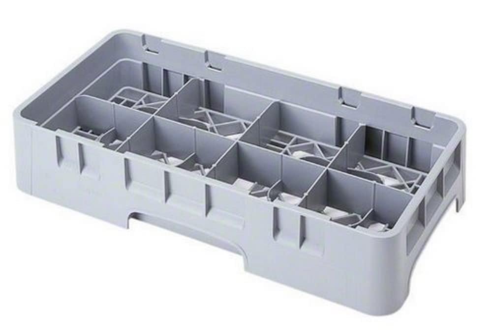 Cambro 8 Compartment Half Size Cup Rack - Camrack® [Case of 6]