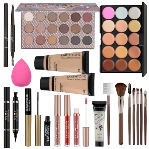 Makeup Kit Makeup Kits for Teens Girls Women Makeup Set for Teenager Eyeshadow Primer Makeup Set Gift for Teens Women Full Kit Girls Makeup Set.