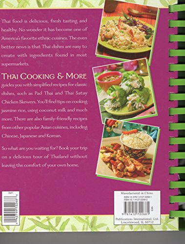 Thai Cooking & More (Plus Chinese, Japanese & Korean) by Louis Weber (2005) Spiral-bound - image 2