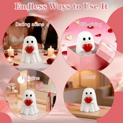 Figura Decorativa Fantasma para San Valentín miniatura 5