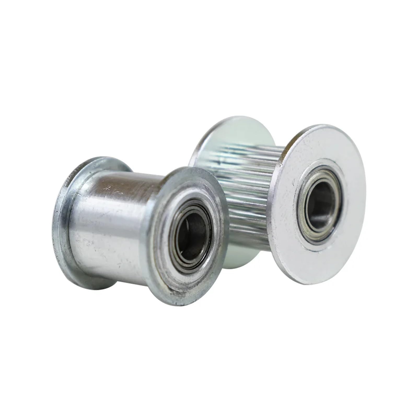 Polea tensora de rueda síncrona 2GT 16T 20T 25T 30T 36T, diámetro interior de 3/4/5/6/7/8 mm, ancho de 7/11 mm, sin dientes y con cojinete for correa GT2(2GT-36T Bore 4mm,Without Teeth,7mm)