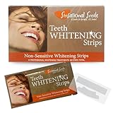 Sinsational Smile Teeth Whitening Strips, 28 Whitening Strips (14 Treatments) - Safe, Fast, Simple, Effective, Removes Stains, No Sensitivity, Enamel Safe, for Sensitive Teeth & Gums