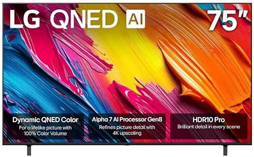75 Inch LG QNED AI QNED70A 4K Smart TV 2025