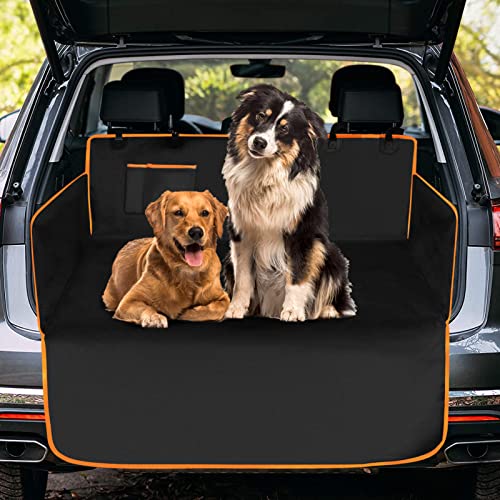 Docatgo Coffre Protection Housse de Coffre Couverture de Voiture pour Chien Imperméable et Antidérapant Housse Protection Coffre pour Universelle Voitures et SUV