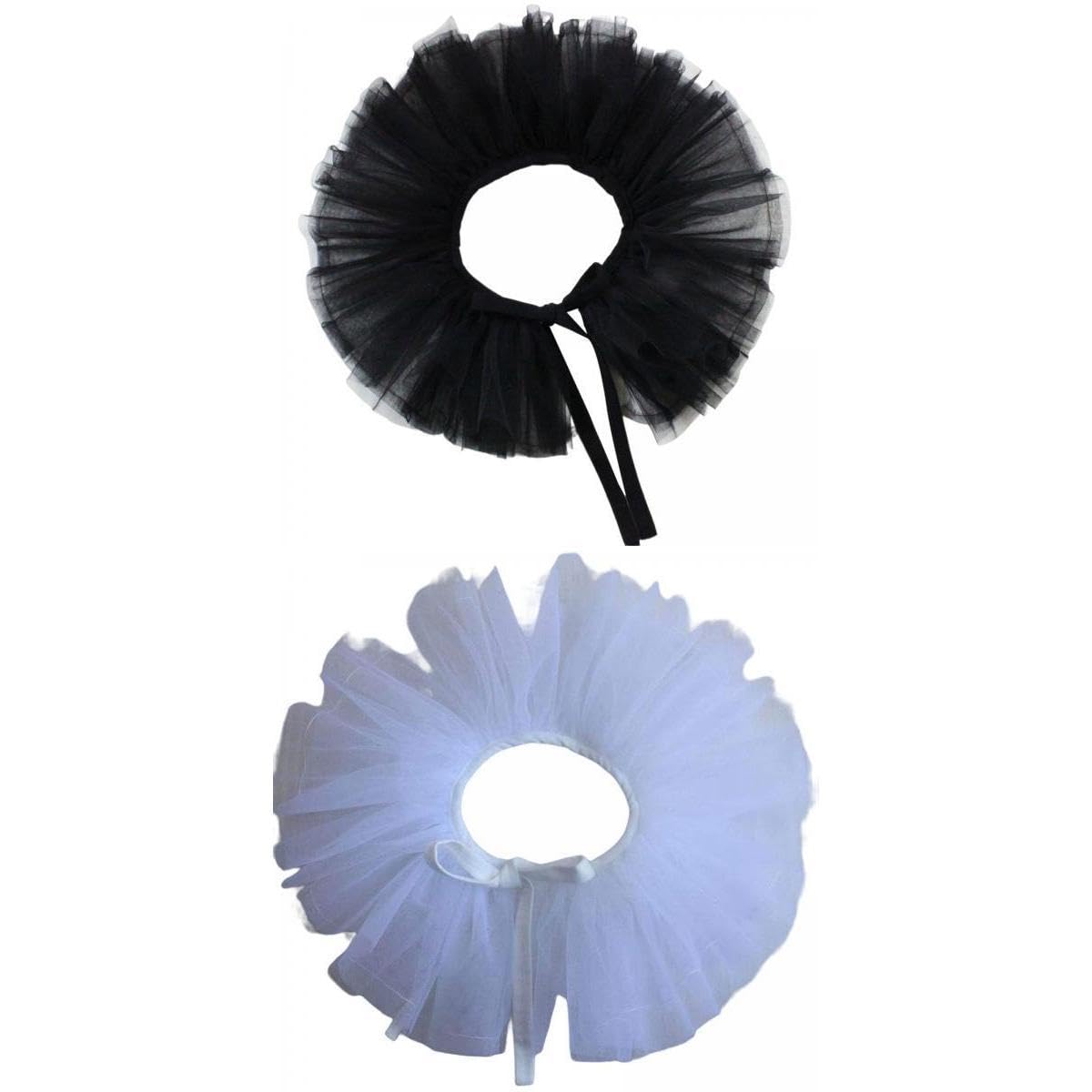 bnf Bnf® 2X Women Tulle Ruffle Collar Halloween Costume Shawl Lapel Detachable Clothing Shoes & Accessories | Other Clothing Shoes & Accessories-picture-16