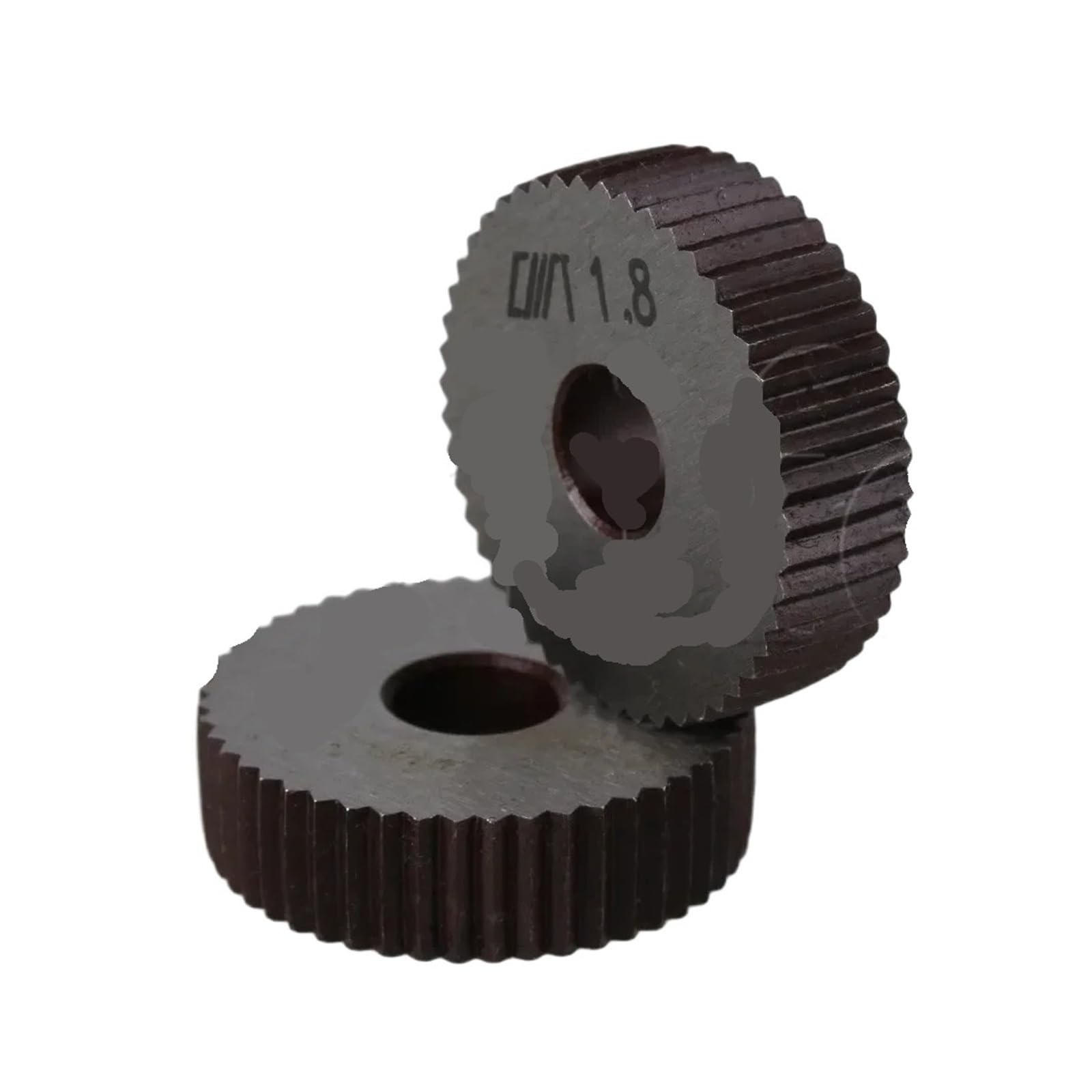 Stalowe proste liniowe kółko radełkowane 2 szt. 28x8mm 1,8mm podziałka
