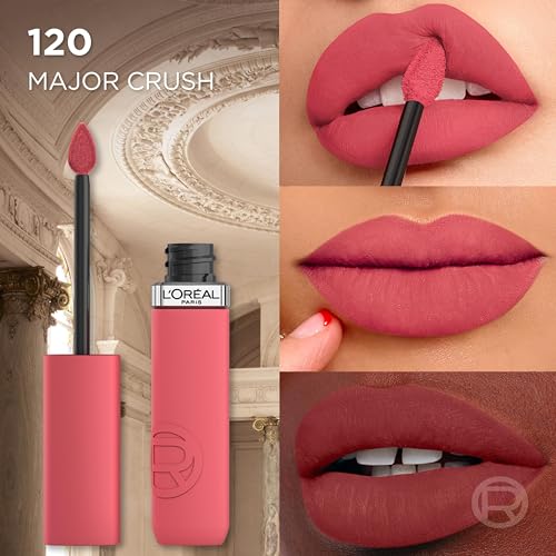 L'Oréal Paris Liquid Lipstick, Intense Colour, Longwear Matte Formula with Hyaluronic Acid, Transfer- and Smudge-Resistant - Image 4