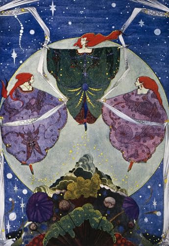 Impresión lienzo Cuento de Elf Hill Harry Clarke para dar un toque artístico y místico a tu casa