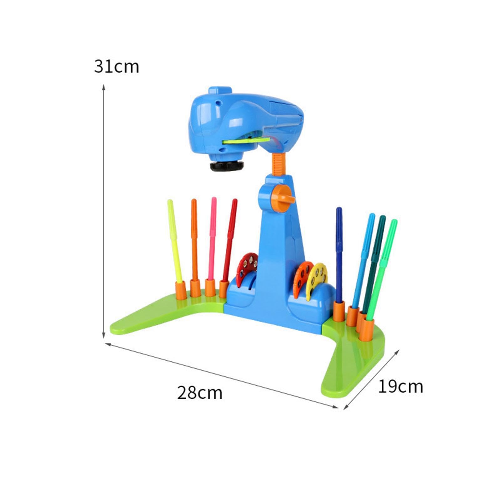 Proyector de dibujo para niños de 4, 5 y 6 años con grafitis increíbles, proyector portátil para dibujar y trazar, juguete para pintar.