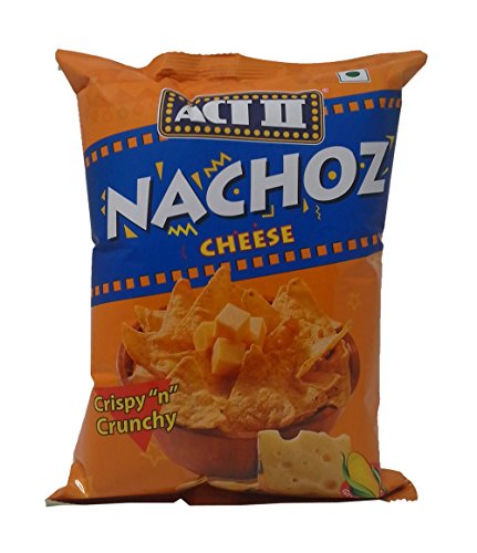Image of Act II Namkeen - Cheese Nachoz, 60g Pouch