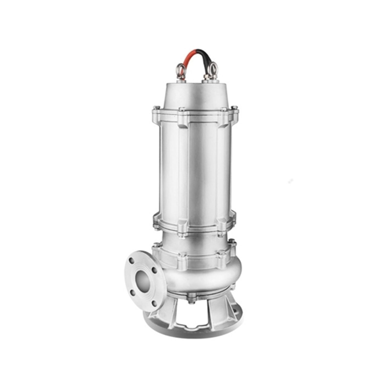 TENHOD - Pompa sommergibile per acque reflue in acciaio inox, 1,5 HP, resistente alla corrosione, 304/316 SS, gestione di grandi solidi, soluzione di acque reflue industriali (3 fasi, 380 V)