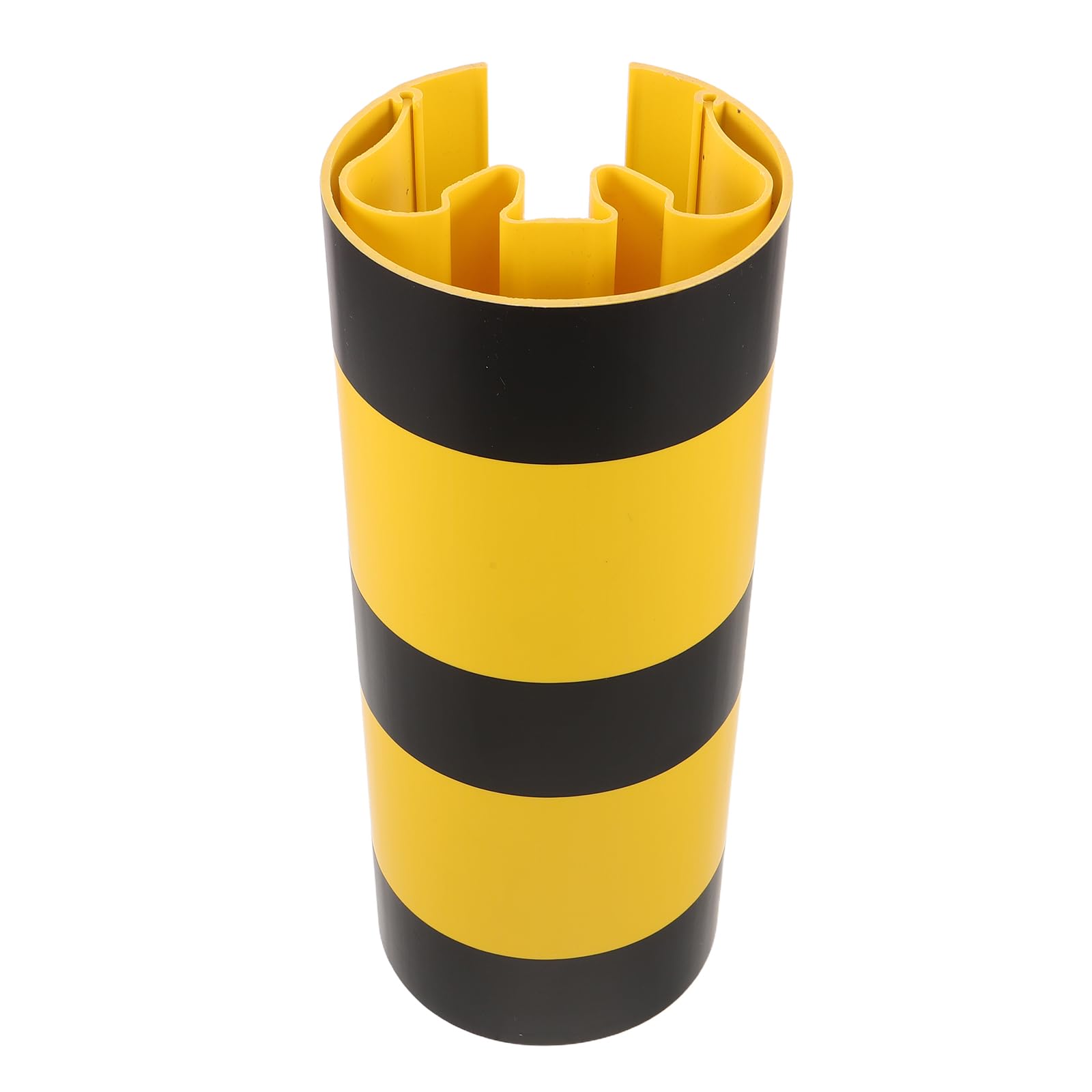 Ciieeo Protezione Angolare Anticollisione in Plastica Alta Densità per Colonne Scaffali da 30 Cm, Copertura Antiurto Vivace per Magazzino Logistico e Supporto Bordi Resistente