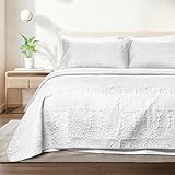Dreamlab Set de Edredon Queen Ligero con Fundas de Almohadas | Colcha para Cama Capitonada | Edrecolcha Hipoalergénica |...