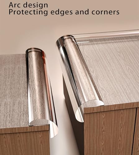 Image of Corner Protector Baby Proofing,Clear Corner Protectors With 4 Corners,Furniture Corner Guard & Edge Safety Bumpers for Furniture Sharp Corners, Crib Bumper Guard,Tables, Drawers, Sink, Wall (4M13.1ft)
