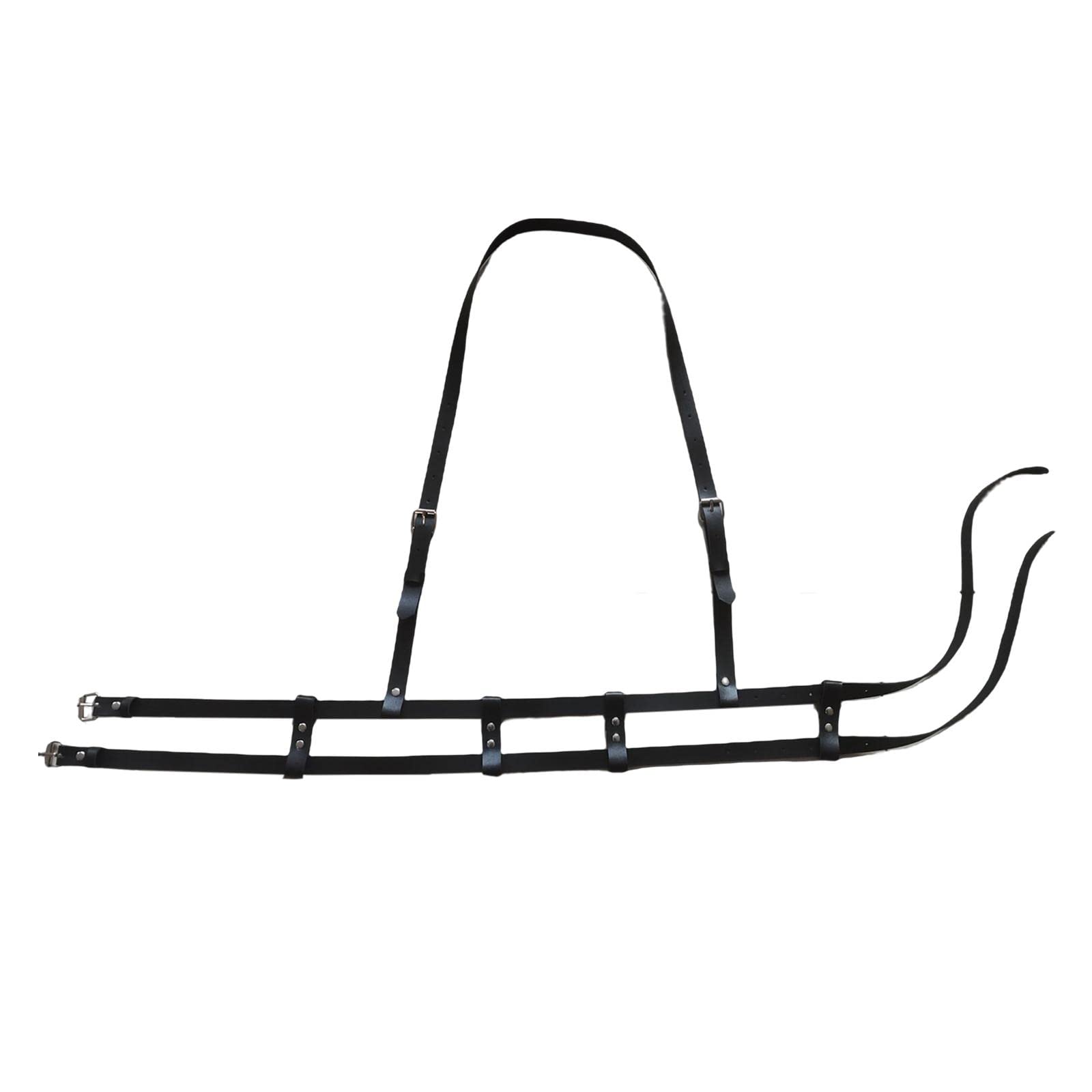 ATORSE™ Women Adjustable PU Leather Waist Belt Punk Harness Cage Bra Harness Belt-image-12