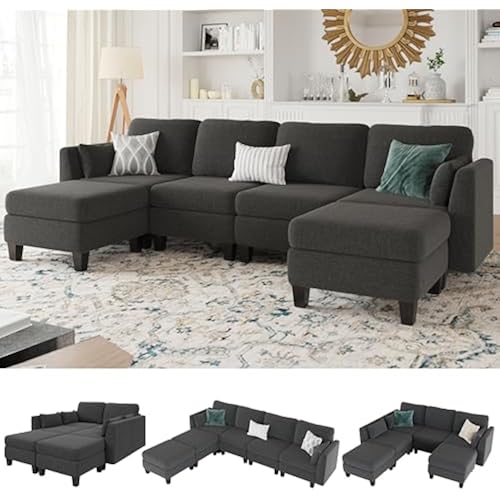 Modular Sectional Sofa 6 Seaters Modular Sleeper Sofa Couch