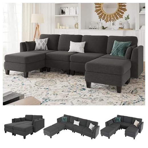Dowiean Modular Sectional Sofa with Ottoman