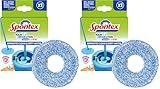 Spontex Aqua Revolution Bezug, Ersatz für Bodenwischer-Set, aus Mikrofaser, 1 Stück (Packung mit...